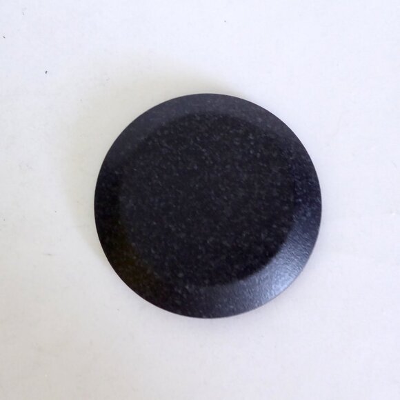 NEW WHENTEA BRAND BLACK GRANITE LIDDED TEA CUP MUG & STRAINER SET - Picture 13 of 14